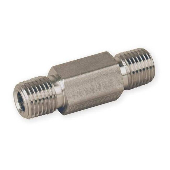 Parker StainlessSteel,HexNipple,1/4"NPTx1/4"NPT 4-4 MHLN-SS 4.0