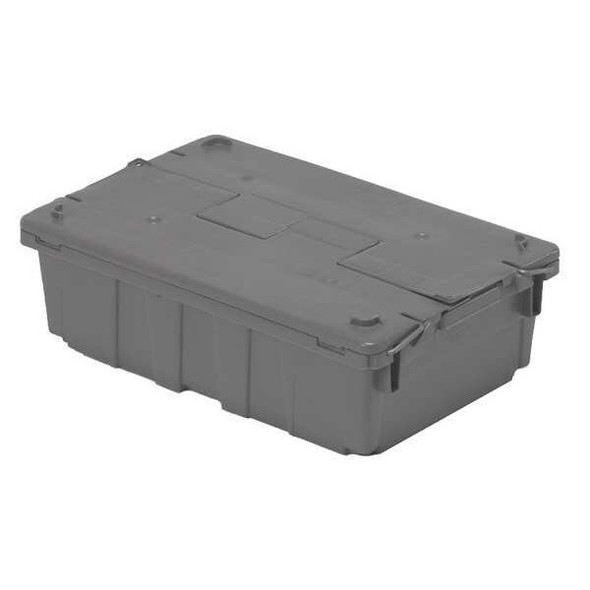 Orbis AttachedLidTote,19.75inL,11.75inW,Blue FP08 Gray