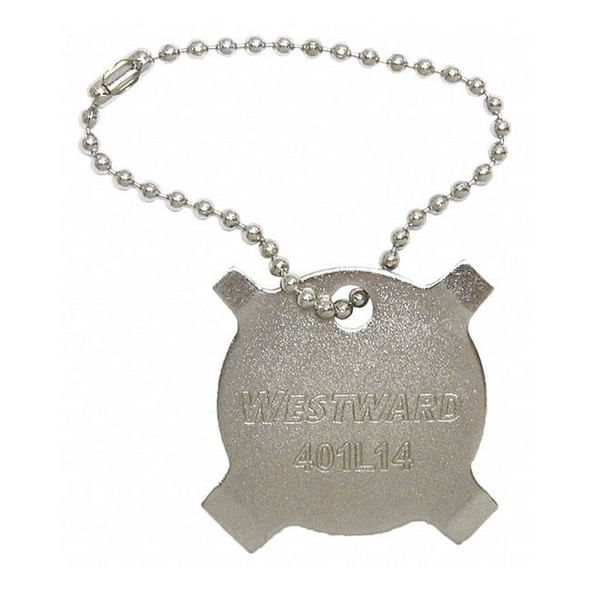 Westward Slotted Bit 1 1/2 in, , Num. of pieces:4 401L14