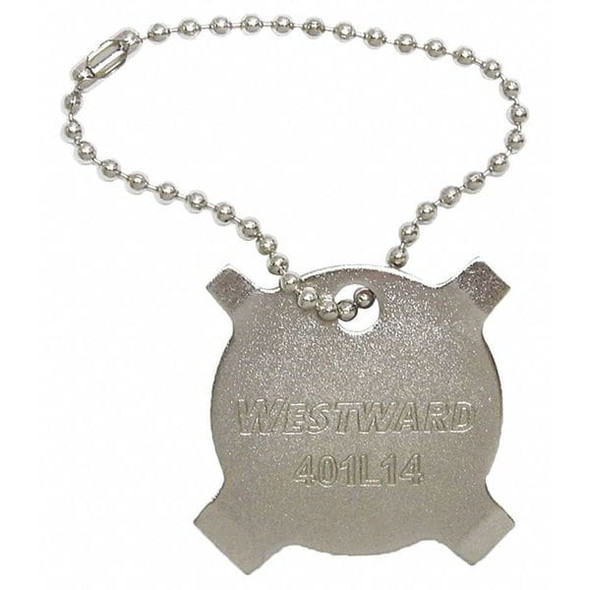 Westward Slotted Bit 1 1/2 in, , Num. of pieces:4 401L14