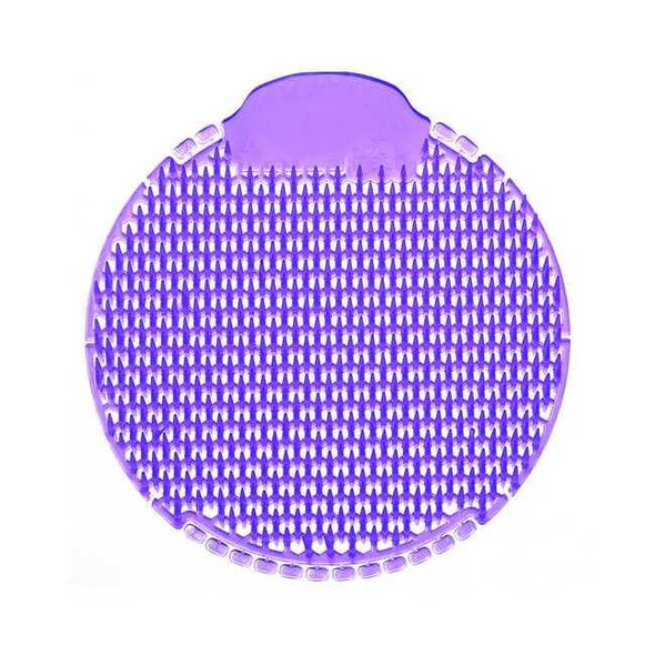 Tough Guy Urinal Screen,Round,Purple,2 lb,PK10 55FJ84