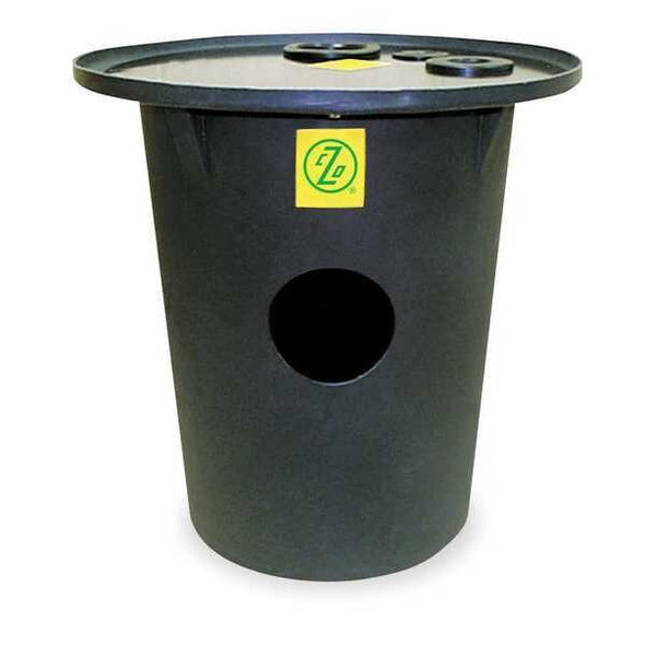 Zoeller Sump Basin, 18 gal, Polyethylene, 18 in 31-0249