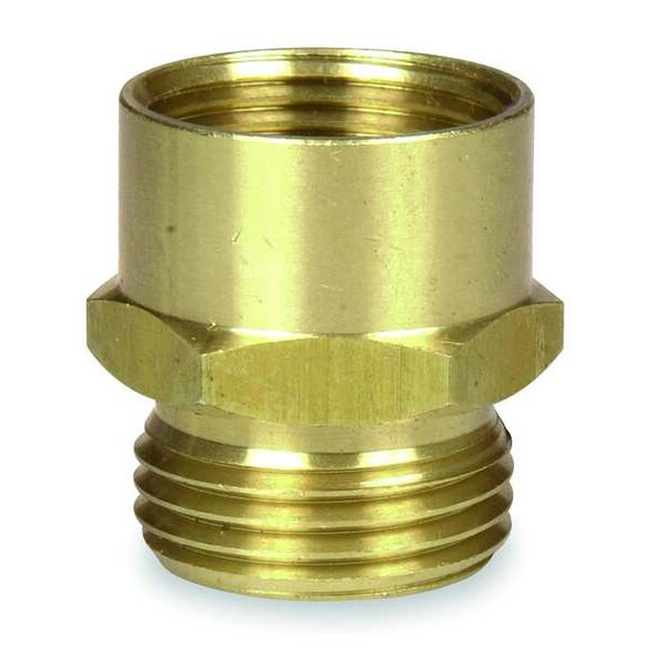 Westward Garden Hose Adapter,3/4"x3/4",NPTxNH 4KG84 Westward Garden Hose Adapter,3/4"x3/4",NPTxNH 4KG84