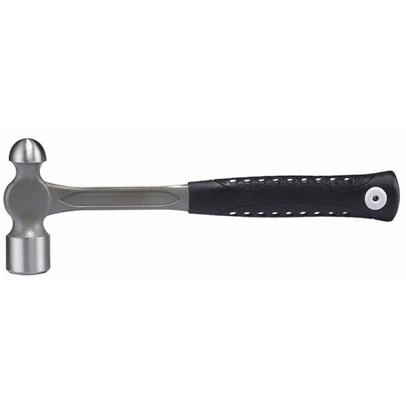 Westward 24 oz. Ball Peen Hammer, 13-1/2" Steel Handle 6DWN0