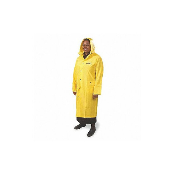 Condor Raincoat with Detachable Hood,Yellow,L 5AZ31