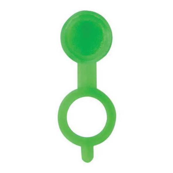 Westward Fitting Cap,45 Deg.,PP,55/64" L,Grn,PK10 52NZ18