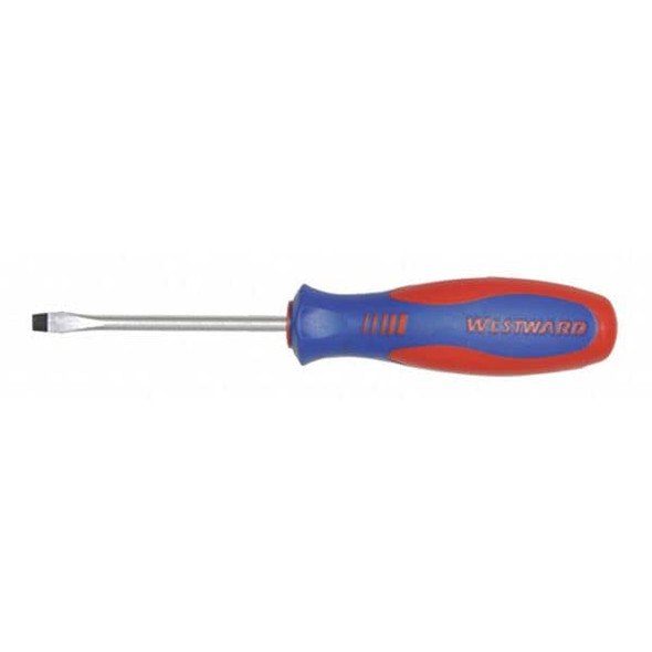 Westward General Purpose Slotted Screwdriver 1/8 in Round 401M24