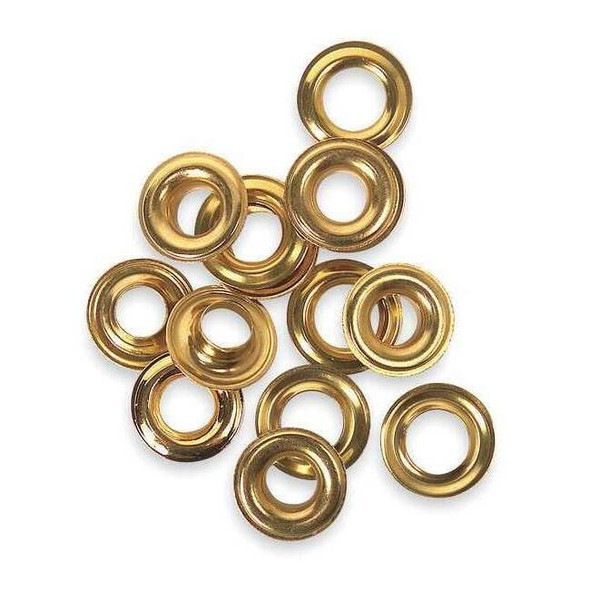 Westward Grommet Kit Refill, Round, Brass, PK24 3AB85