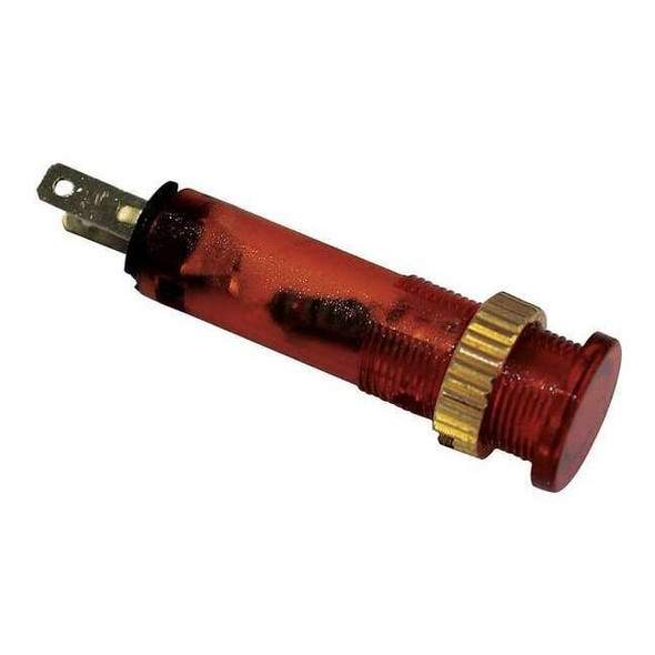 Dayton Flush Indicator Light,8mm,120V,Amber 22NY79