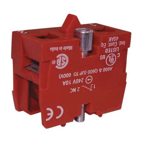 Dayton Contact Block,1NC,22 MM 35V483