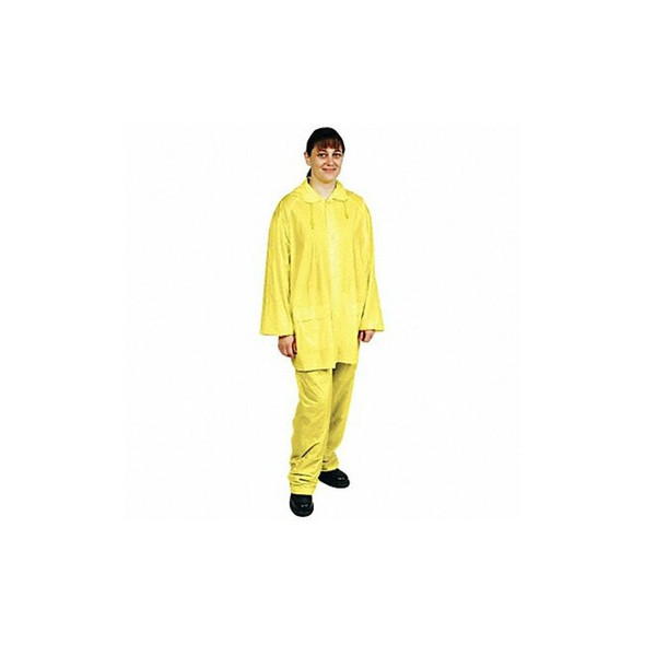 Condor Rain Suit,Jacket/Pant,Unrated,Yellow,4XL 1FBB9