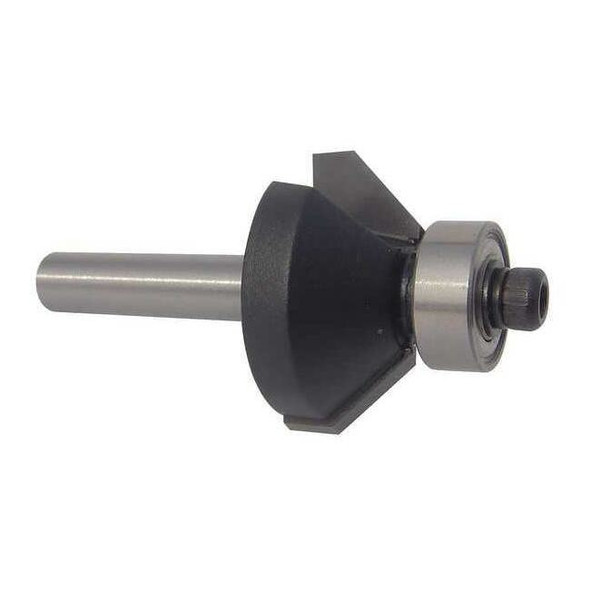 Westward Chamfer Rtr Bit,Carbide Tipped,1-1/2 In 16Y551