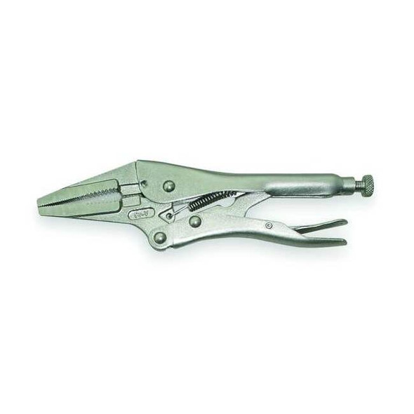 Westward 4 in Locking Adjusting Plain Grip Locking Plier 1ECF1