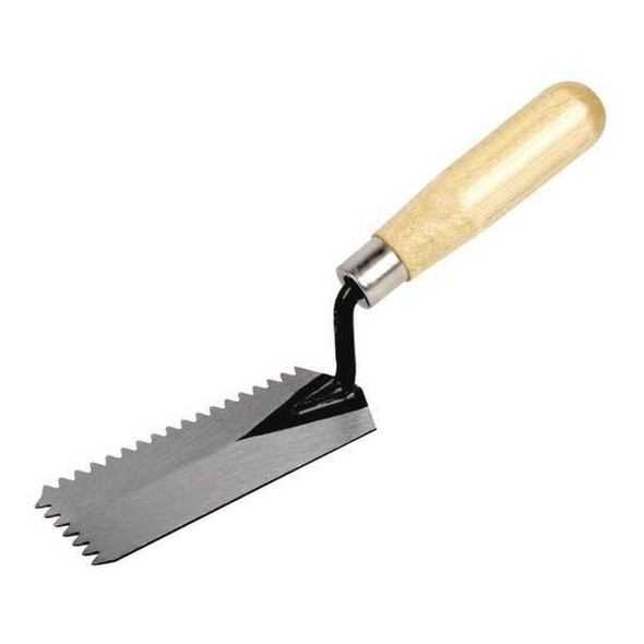 Westward Margin Trowel,9 3/4inL,2inW,Carbon Steel 13A581