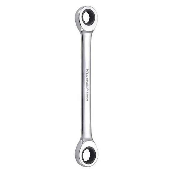Westward Ratcheting Box End Wrench,7-1/2" L 54PP70