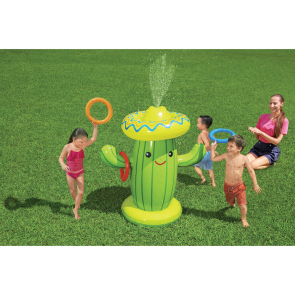 H2OGO! 41 In. x 23.5 In. x 41 In. Sweet & Spiky Cacti Sprinkler H2OGO! 41 In. x 23.5 In. x 41 In. Sweet & Spiky Cacti Sprinkler