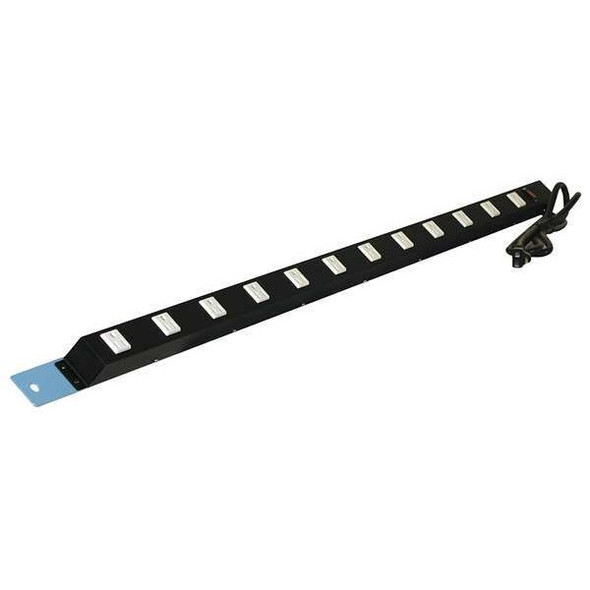 Pro-Line Power Strip, 12 Outlet(s) 6 ft., Blue ES48/ESMR60-L14