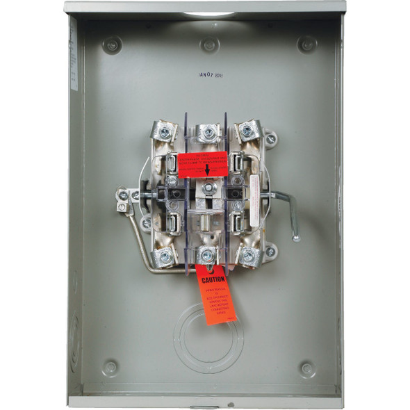 Eaton 200A 600V Meter Socket with Lever Bypass UTTE5213BCH
