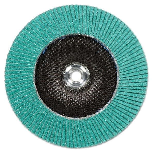 Flap Disc 577F, 4 in dia, 80 Grit,  5/8 in Arbor, 13300 rpm, Type 29 Flap Disc 577F, 4 in dia, 80 Grit,  5/8 in Arbor, 13300 rpm, Type 29