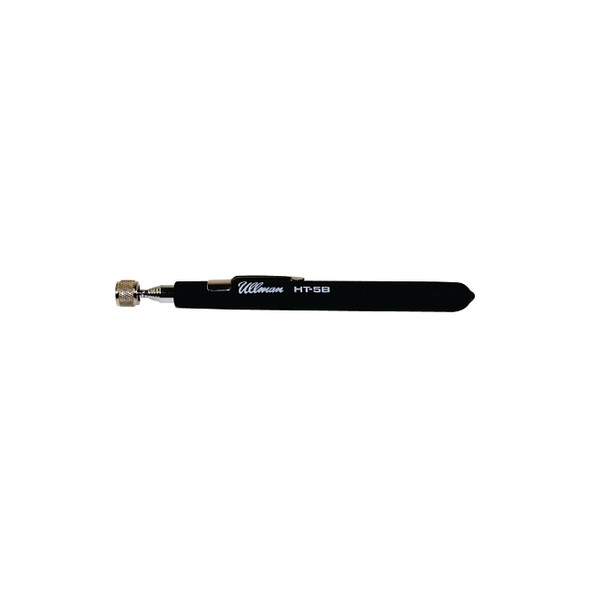 Telescoping Magnetic Pick-Up Tool, 2.5 lb Load Capacity, 1/2 in dia, 5-1/2 in L to 25-1/2 in L, Pocket Clip