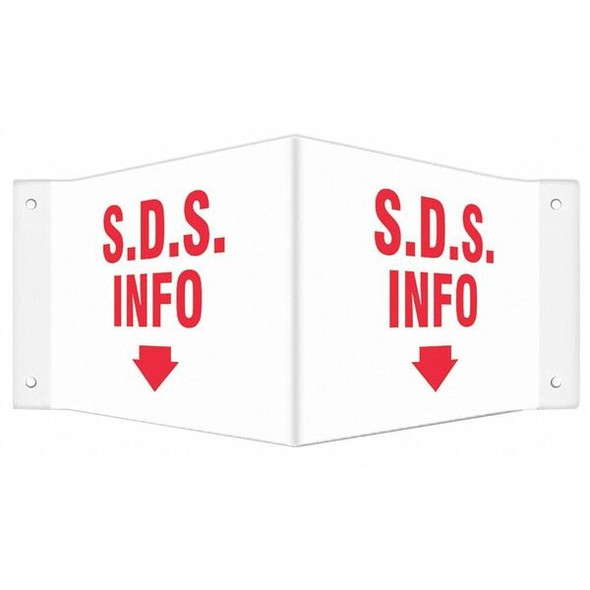 Condor Safety Sign,8 inx18 in,PETG 480Y79