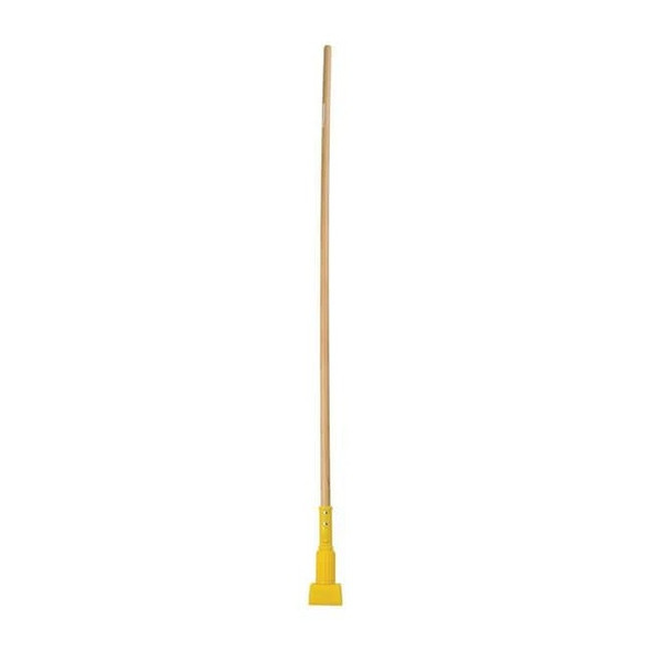 Tough Guy Clamp On Wet Mop Handle, Natural, Bamboo 4EMF8