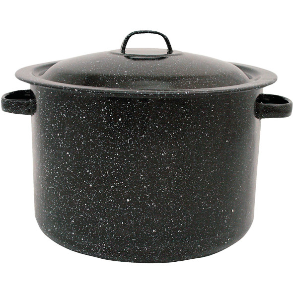 GraniteWare 7.5 Qt. Black Stew Pot 307116