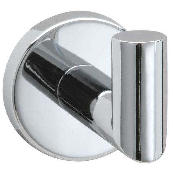 Taymor Bathroom Hook,1 Hook,2-7/8In D,Chrome 04-2801