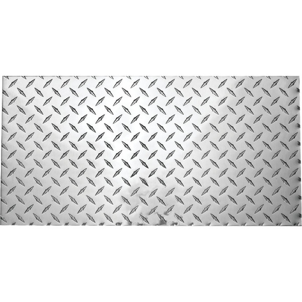Hillman Steelworks 12 In. x 24 In. Brite Aluminum Tread Plate 11259 735507