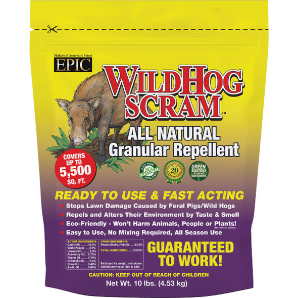 Wild Hog Scram 10 Lb. Granular Wild Hog Repellent 200010