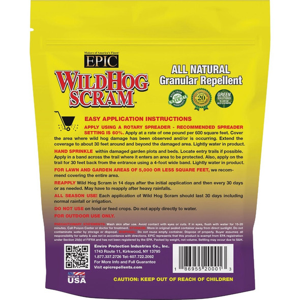 Wild Hog Scram 10 Lb. Granular Wild Hog Repellent 200010 767973