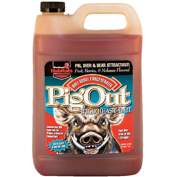 Evolved Habitats Pig Out 1 Gal. Concentrated Liquid Hog Attractant 41303
