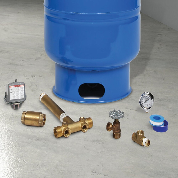 Water Worker 32 Gal. Vertical Pre-Charged Well Pressure Tank HT-32B 417130