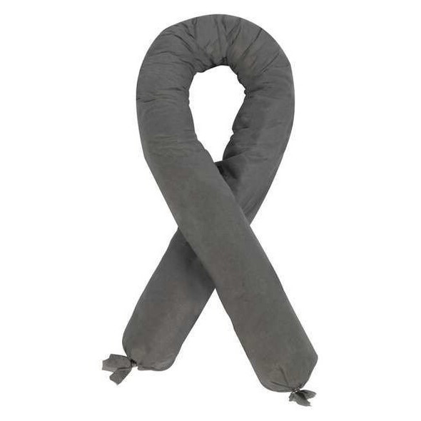 Condor Absorbent Sock,Gray,4 gal.,PK4 35ZR48