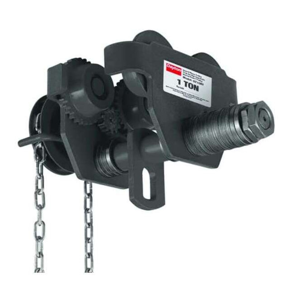 Dayton Geared Trolley,2000 lb. OZ1GBT