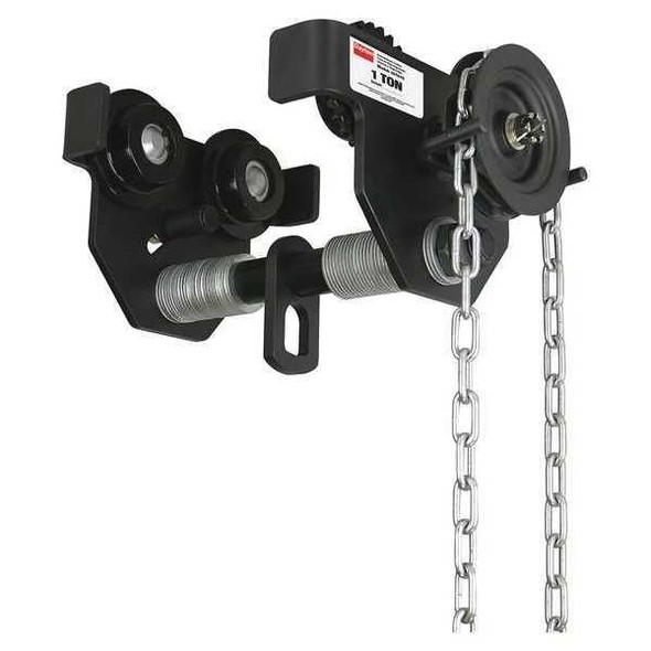 Dayton Geared Trolley,2000 lb. OZ1GBT