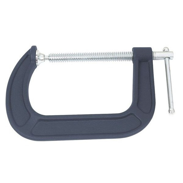 Westward C-Clamp,6",Steel,Regular Duty,1100 lb. 10D646 Westward C-Clamp,6",Steel,Regular Duty,1100 lb. 10D646