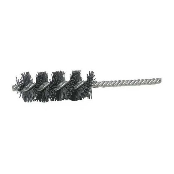 Westward Spiral Tube Brush,Abrasive Nylon,PK10 88432