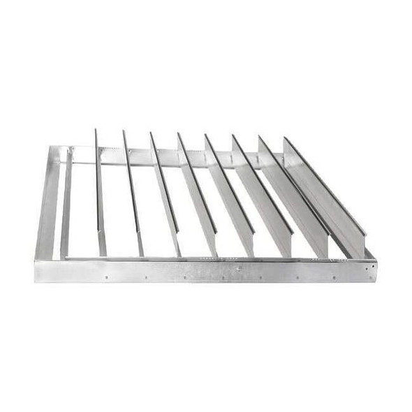 Dayton Backdraft Damper,Horizontal,42 Sq 6WRK7