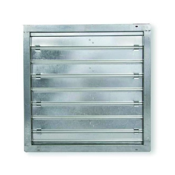 Dayton Mtrzd Damper,For Fan Dia. 48",100-240V 3C731