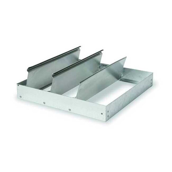 Dayton Damper,Vert/Horiz Mtg,23 3/4 Sq 2FTV7