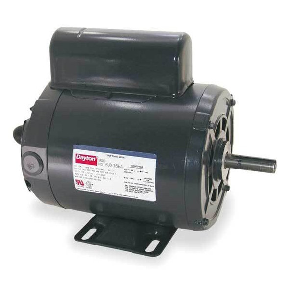 Dayton Tool Motor, 2-Shaft, 3/4hp, 1750rpm, 115/230 4K783BB