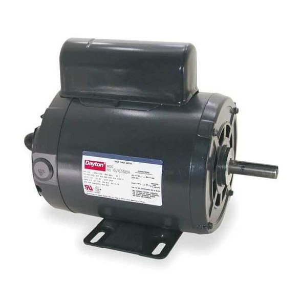 Dayton Tool Motor, 2-Shaft, 3/4hp, 1750rpm, 115/230 4K783BB