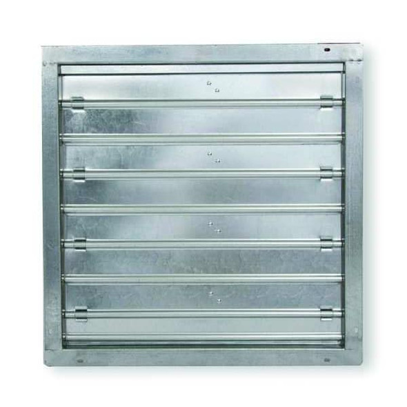 Dayton Mtrzd Damper,For Fan Dia. 36",100-240V 3C729