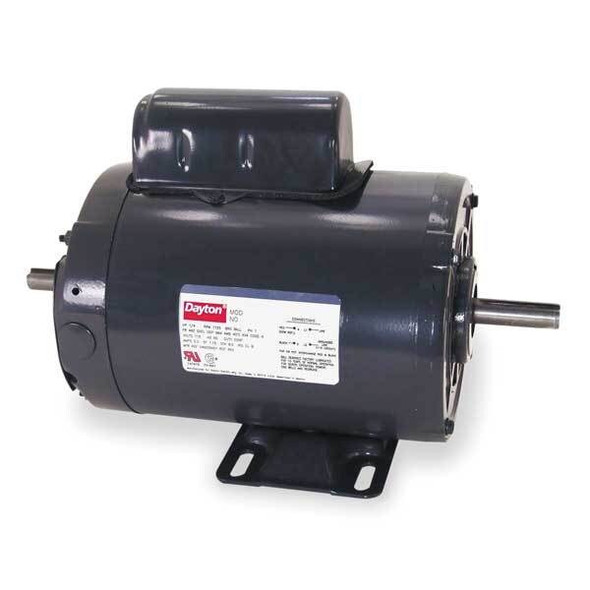 Dayton Tool Motor,2-Shaft,1 HP,3450rpm,115/230V 4K145BB