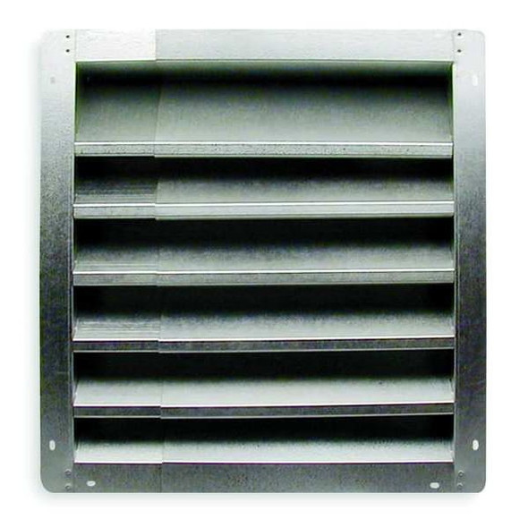 Dayton Louver,Intake,12-18 In,Aluminum 4F951