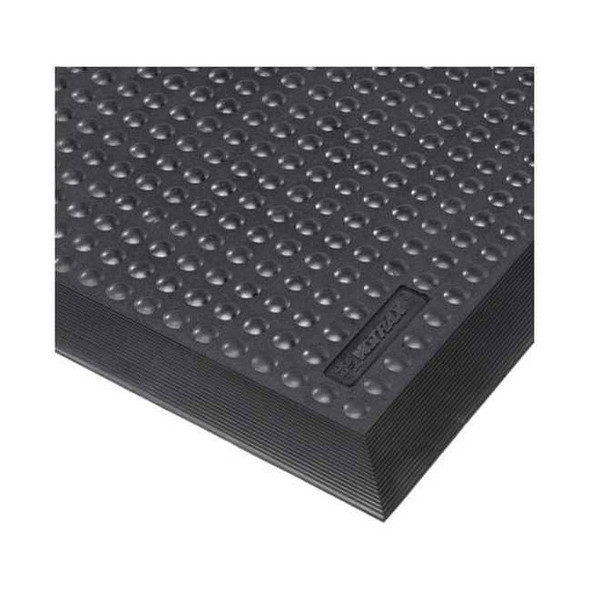 Condor Black Static Dissipative Mat, 13 mm Thick, Rubber 38HW81