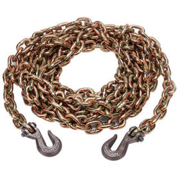 Kinedyne Grade 70 Chain with Hooks in a Box - 20' x 3/8"" - 10038-20BX