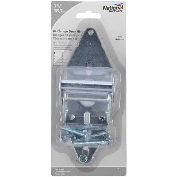 Prime-Line 3 In. W. 14ga Steel # 4 Standard Hinge GD 52107 113026