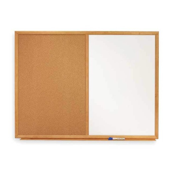 Quartet Bulletin/Whiteboard Combination 24"H x 36"W S553